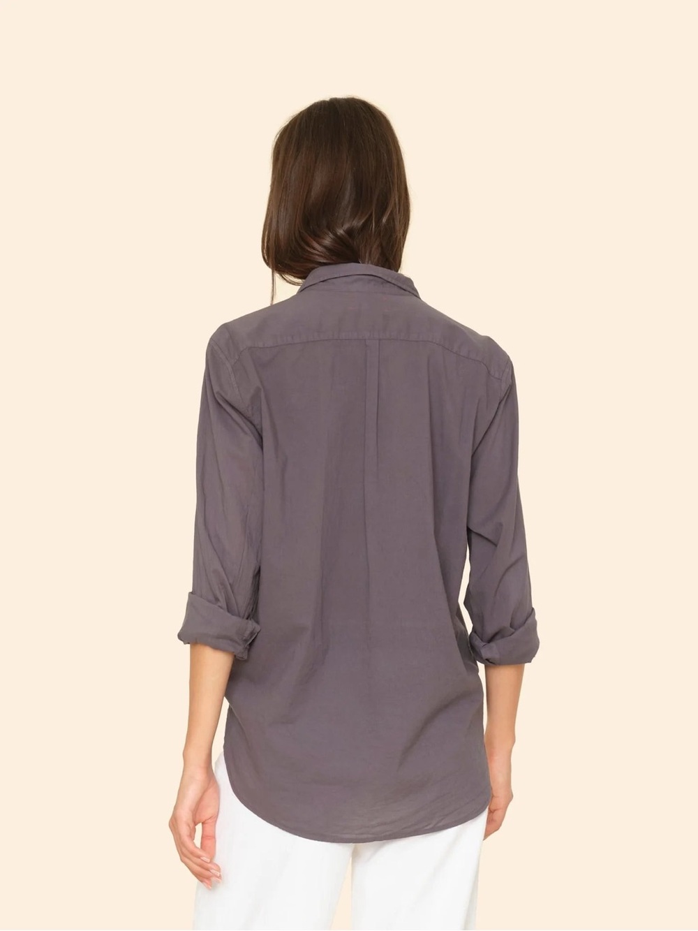 Xirena Beau Shirt in Ash Minimalist Clean Girl Size XS - Picture 2 of 6
